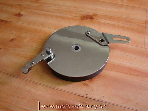 Zadný brzdový štít / Rear brake shield with lining Image