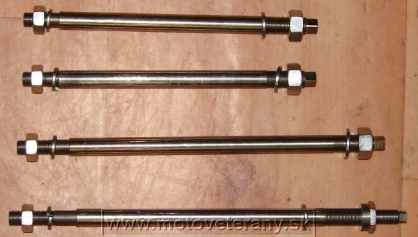 Antikorové osky prednej vidly OHV / Front fork stainless steel axles OHV-image