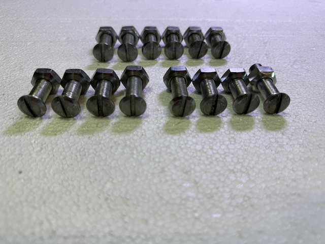 Rámové skrutky s maticami / Frame bolts with nuts-image